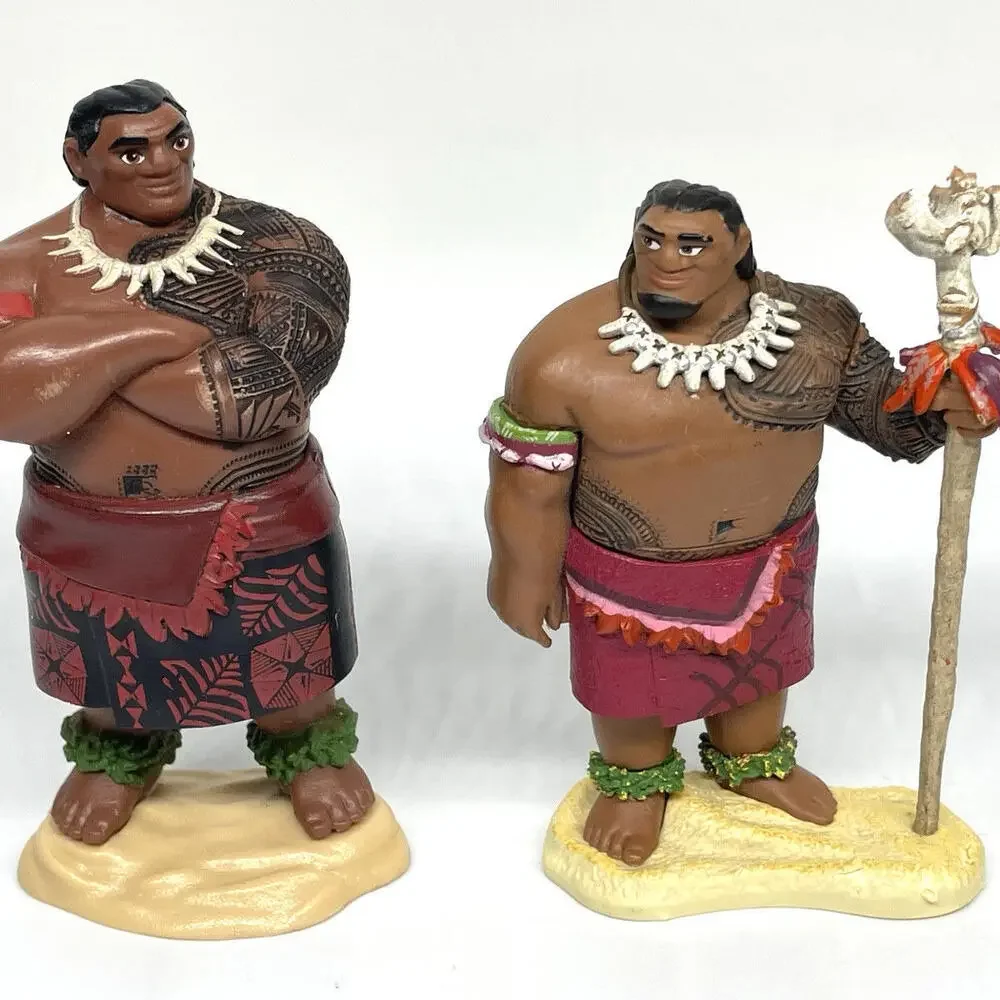 Disney Moana Figures PVC Plastic Toy Cake Toppers Set of 11 Pieces‎ Jakks
